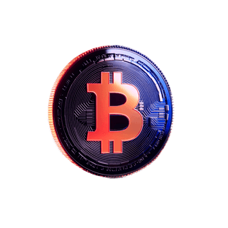 Floating card displaying crypto market analytics data visualisation